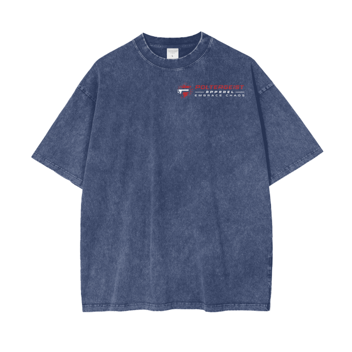 "Legalize Anabolic Steroids" Acid Wash Oversize Tee